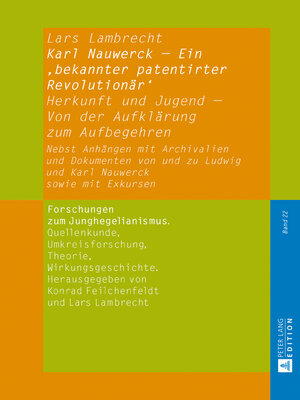 cover image of Karl Nauwerck  Ein bekannter patentirter Revolutionär